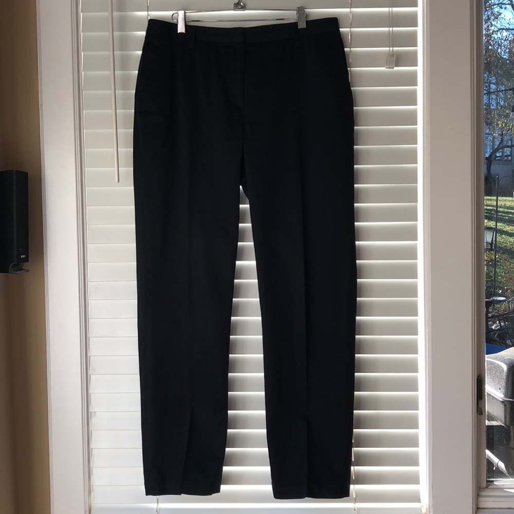 Liz Claiborne Black cotton slacks
